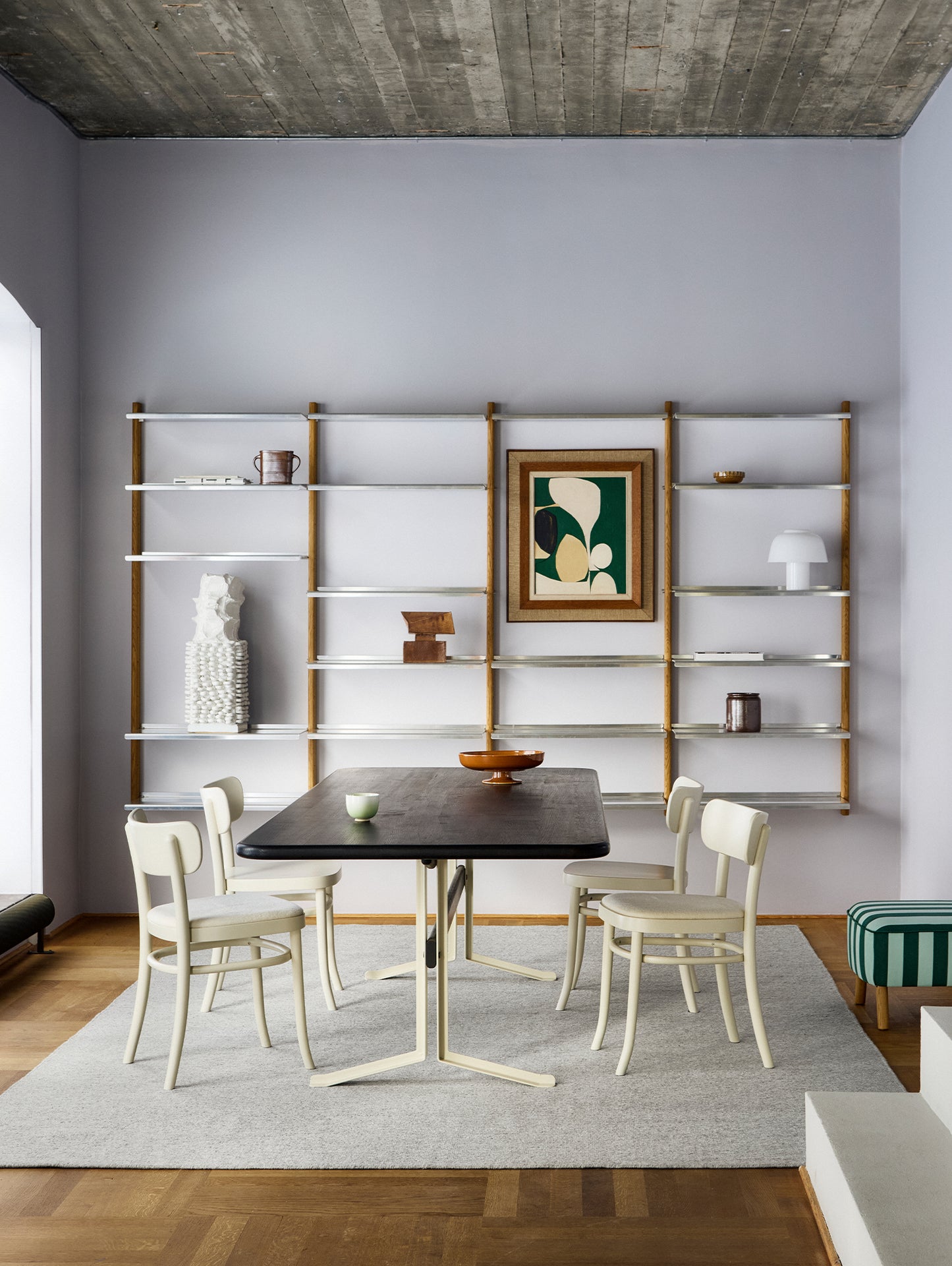 Bjork Rug by Fabula Living - Off White / Light Grey 1127