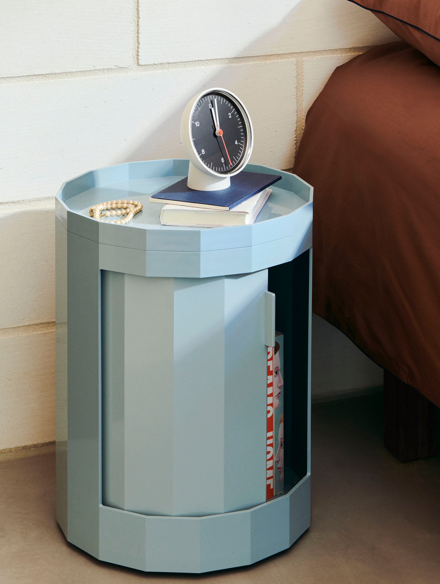 Table Clock by HAY - Black