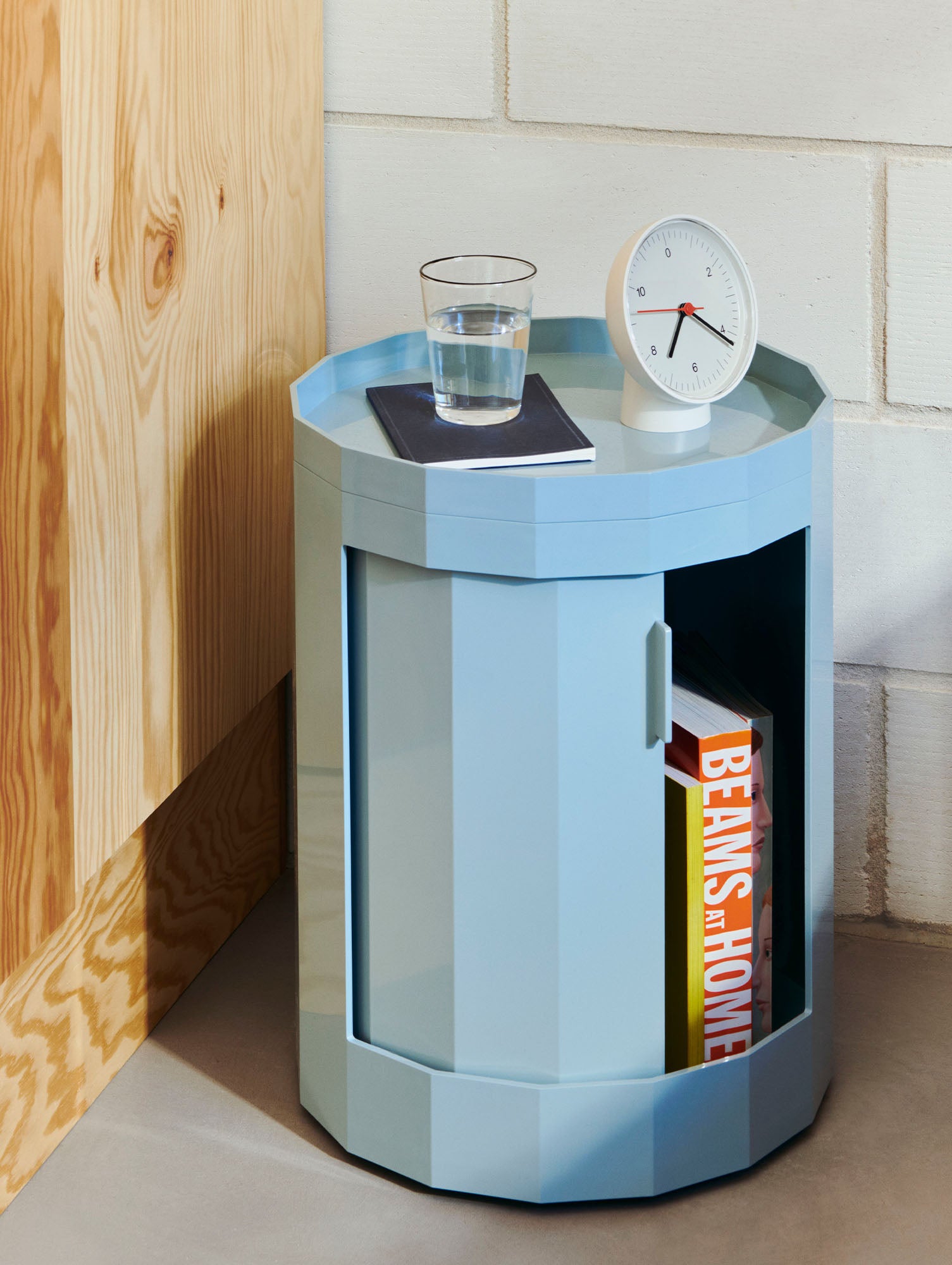 Table Clock by HAY - White