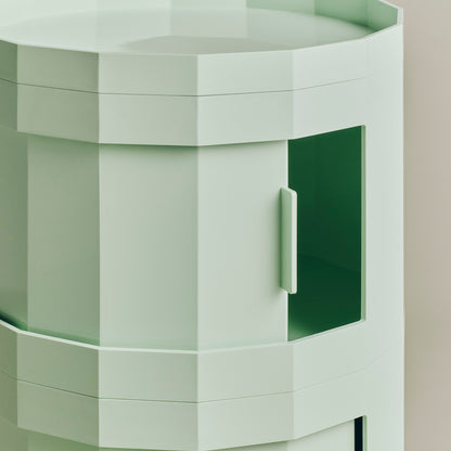 Facet Cabinet 110 by HAY - Soft Mint