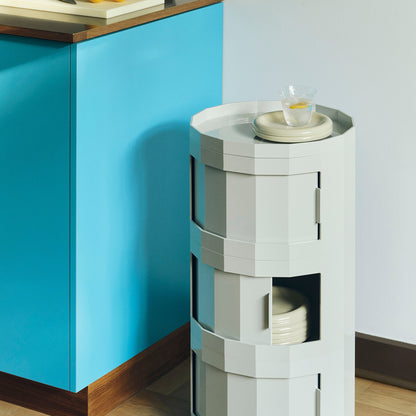 Facet Cabinet 30 by HAY - Misty Grey