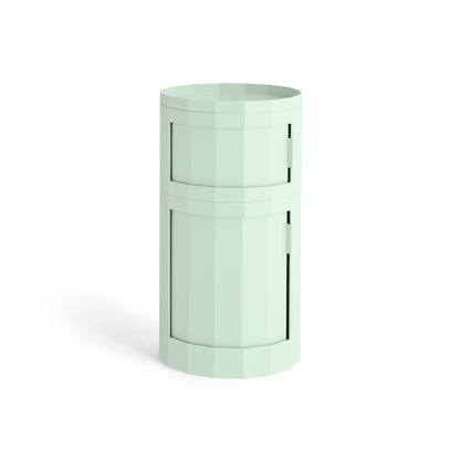 Facet Cabinet 110 by HAY - Soft Mint