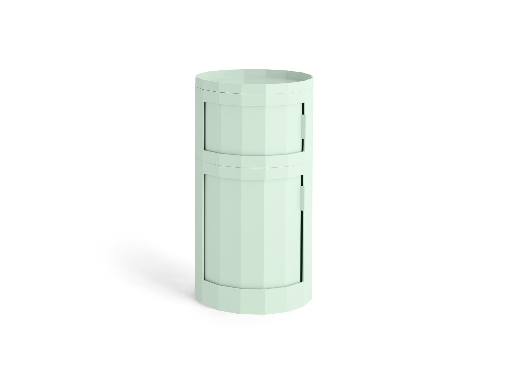 Facet Cabinet 110 by HAY - Soft Mint