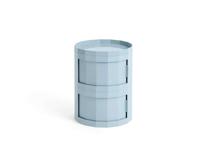 Facet Cabinet 20 by HAY - Misty Blue