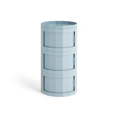 Facet Cabinet 30 by HAY - Misty Blue