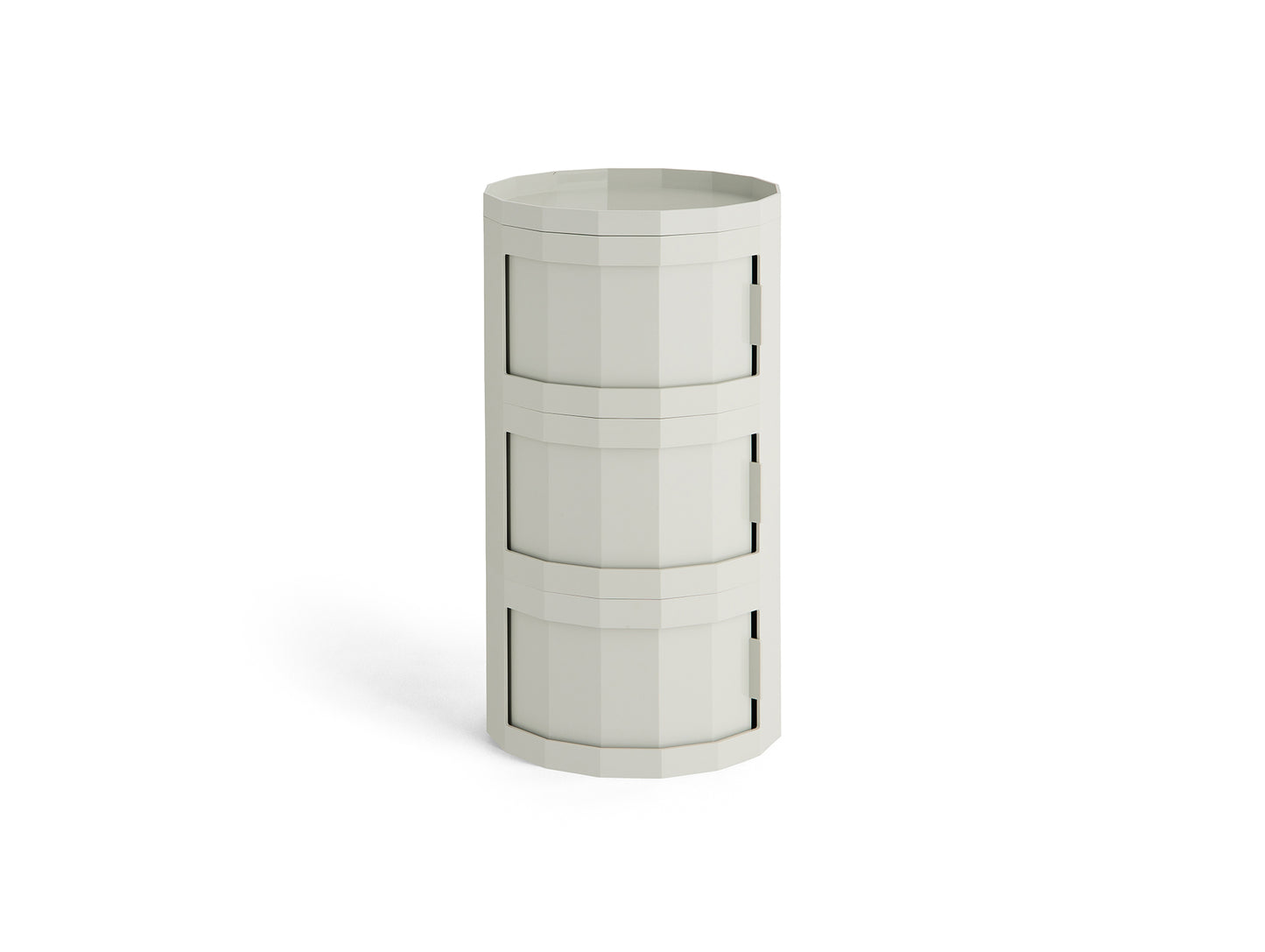 Facet Cabinet 30 by HAY - Misty Grey