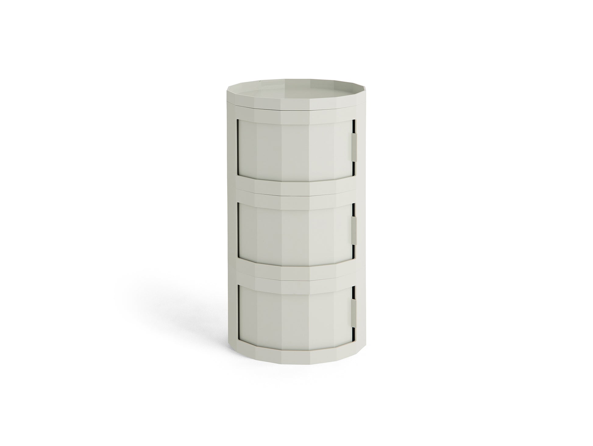 Facet Cabinet 30 by HAY - Misty Grey