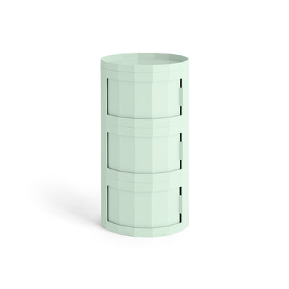 Facet Cabinet 30 by HAY - Soft Mint