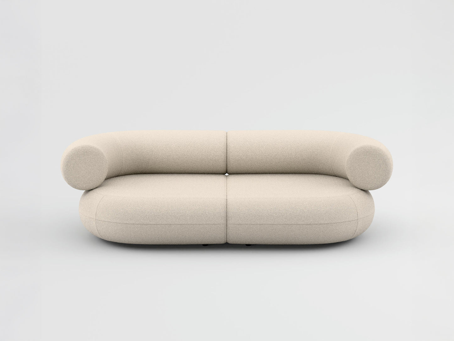 Fat 2.5-Seater Modular Sofa by Tom Dixon - Tom Dixon Boucle 101