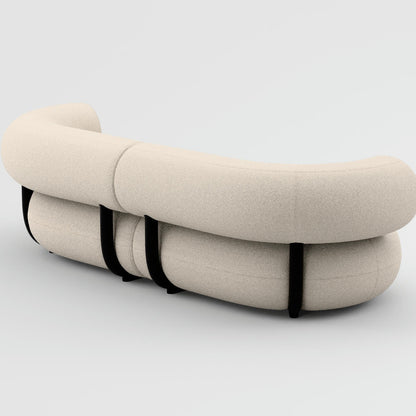 Fat 2.5-Seater Modular Sofa by Tom Dixon - Tom Dixon Boucle 101