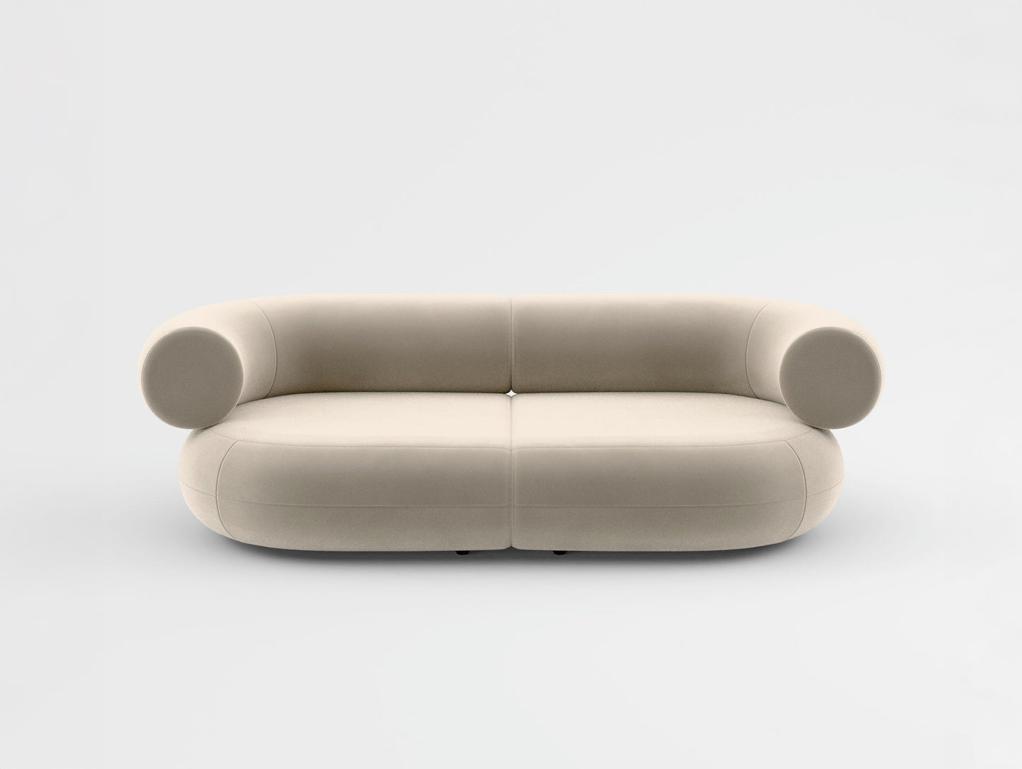 Fat 2.5-Seater Modular Sofa by Tom Dixon - Tom Dixon Velvet 106