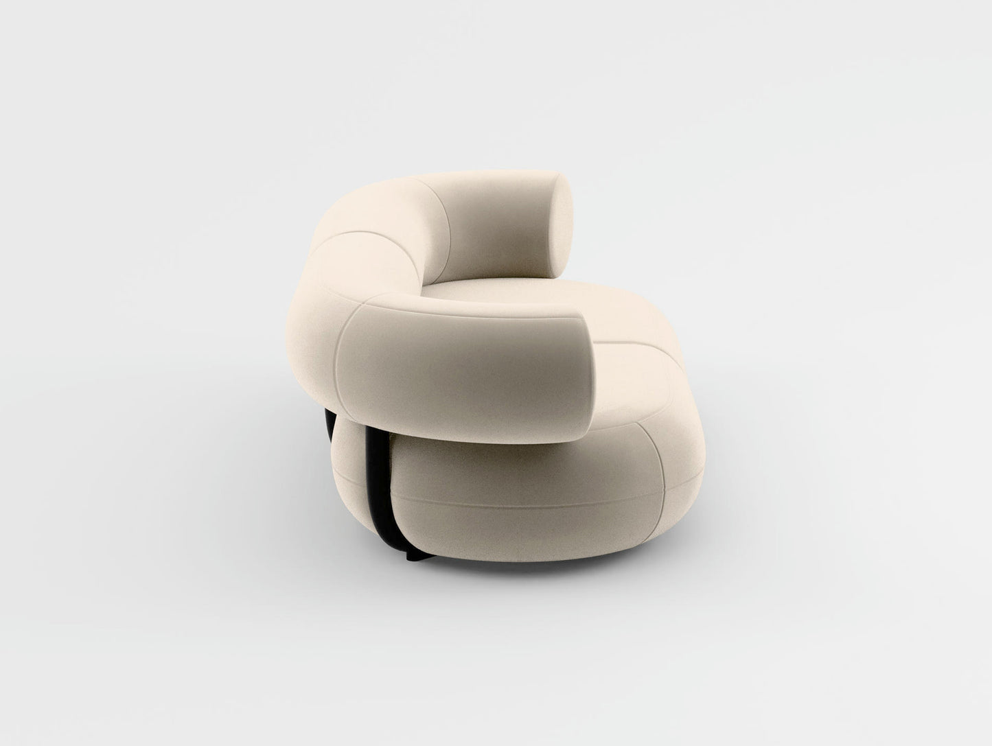 Fat 2.5-Seater Modular Sofa by Tom Dixon - Tom Dixon Velvet 106