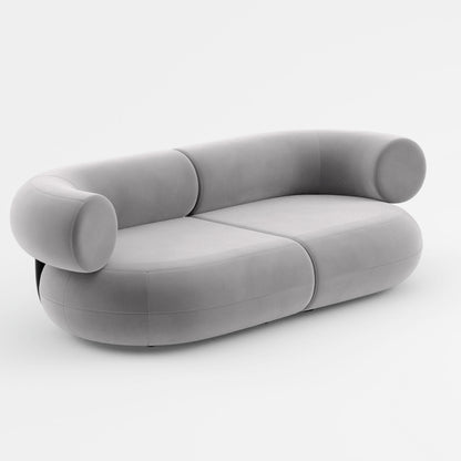 Fat 2.5-Seater Modular Sofa by Tom Dixon - Tom Dixon Velvet 125