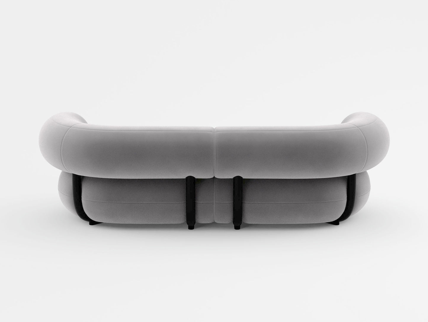 Fat 2.5-Seater Modular Sofa by Tom Dixon - Tom Dixon Velvet 125