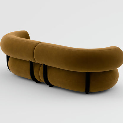 Fat 2.5-Seater Modular Sofa by Tom Dixon - Tom Dixon Velvet 132