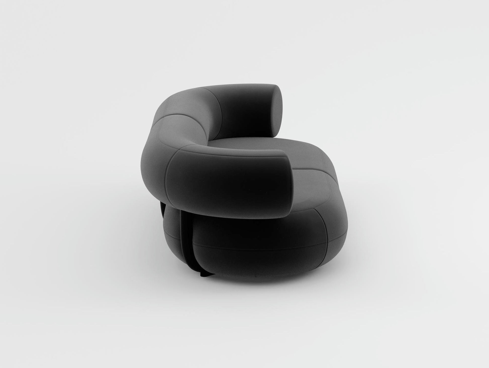 Fat 2.5-Seater Modular Sofa by Tom Dixon - Tom Dixon Velvet 158