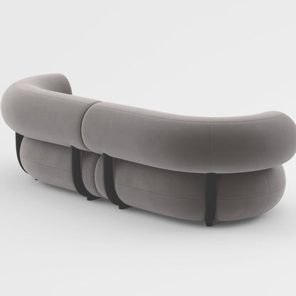 Fat 2.5-Seater Modular Sofa by Tom Dixon - Tom Dixon Velvet 84