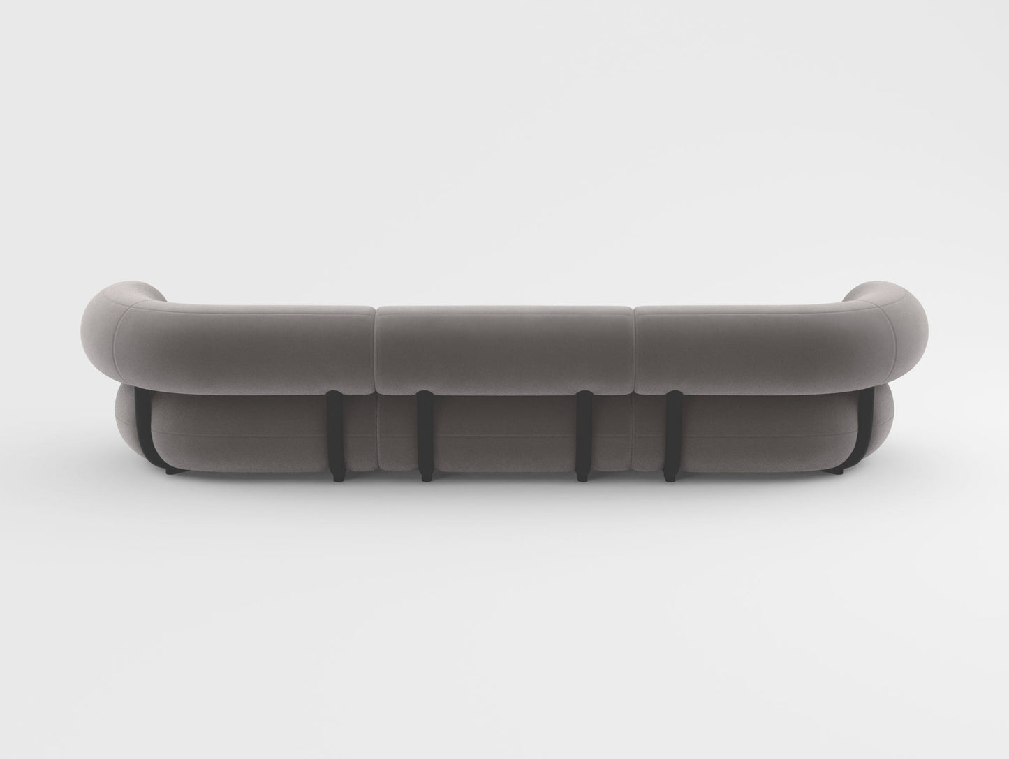 Fat 3-Seater Modular Sofa by Tom Dixon - Tom Dixon Velvet 84