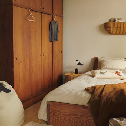 Swif Bird Embroidered Cushion by Ferm Living