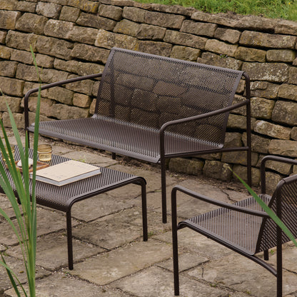 Dapple 2-Seater Lounge Sofa by Ferm Living - Dark Chocolate