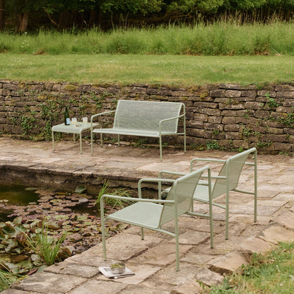 Dapple Lounge Armchair by Ferm Living - Tea Green