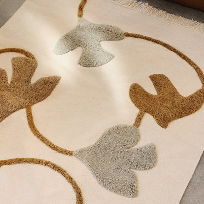 Swif Bird Wool Rug by Ferm Living