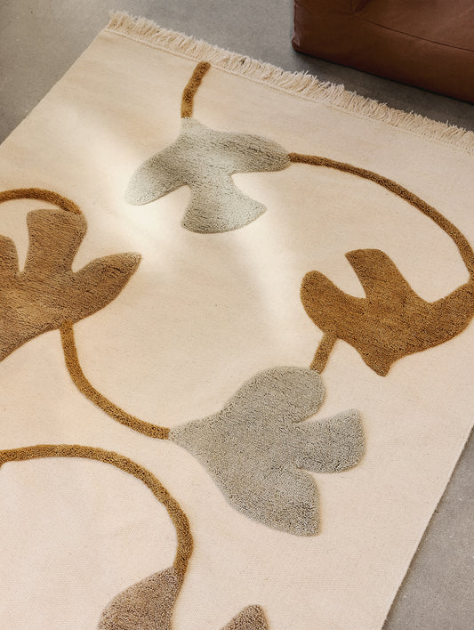 Swif Bird Wool Rug by Ferm Living