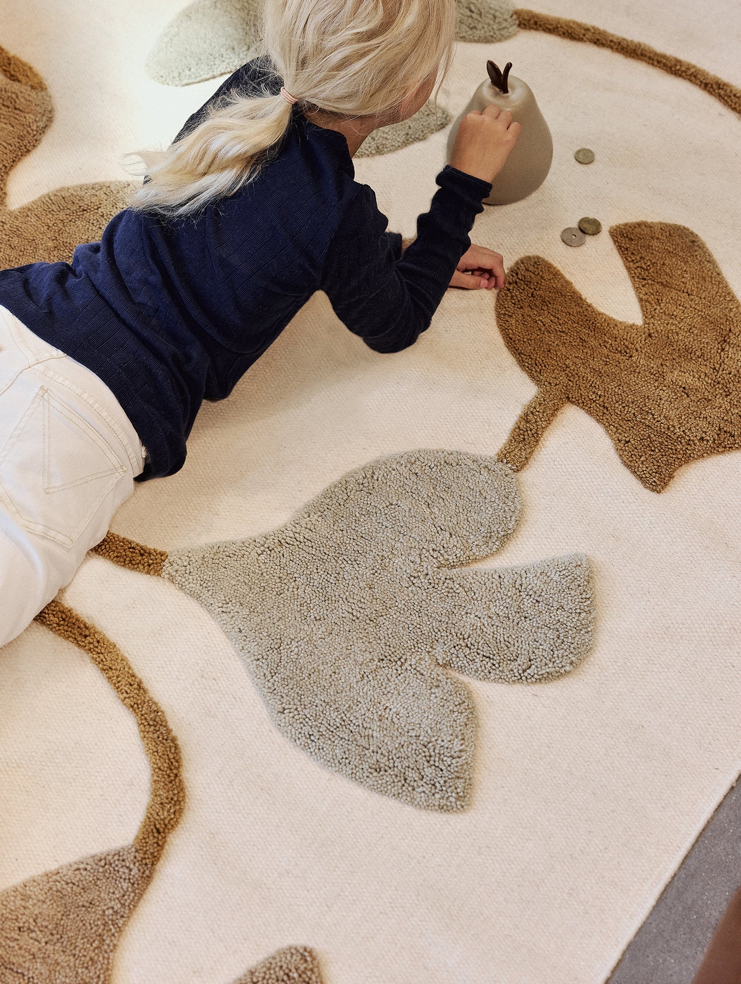 Swif Bird Wool Rug by Ferm Living