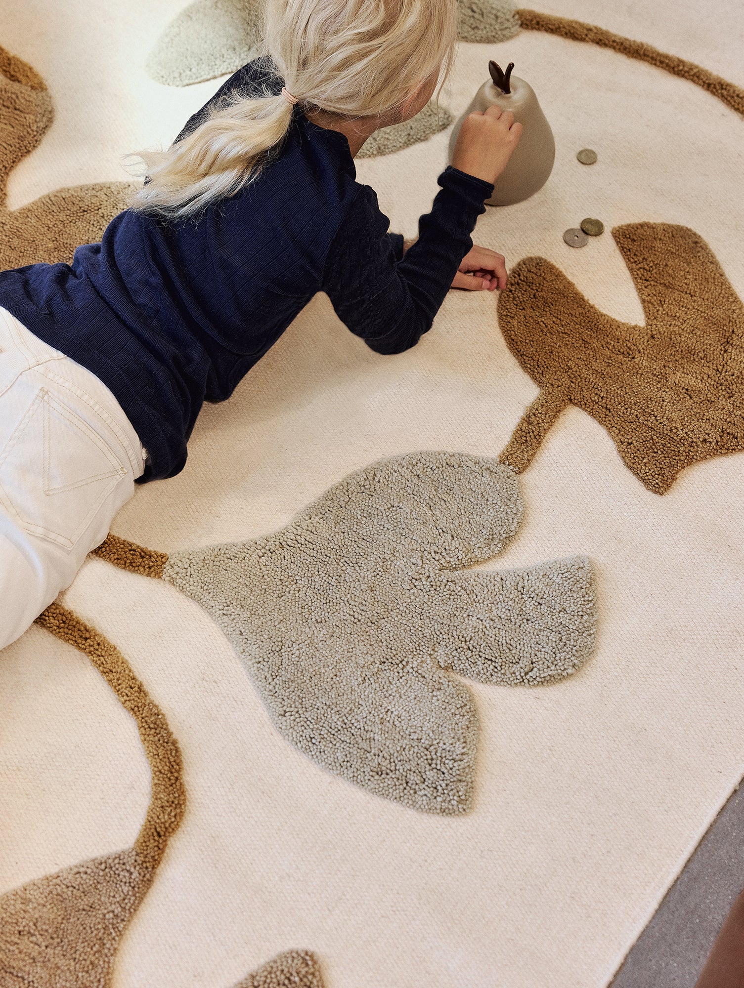 Swif Bird Wool Rug by Ferm Living