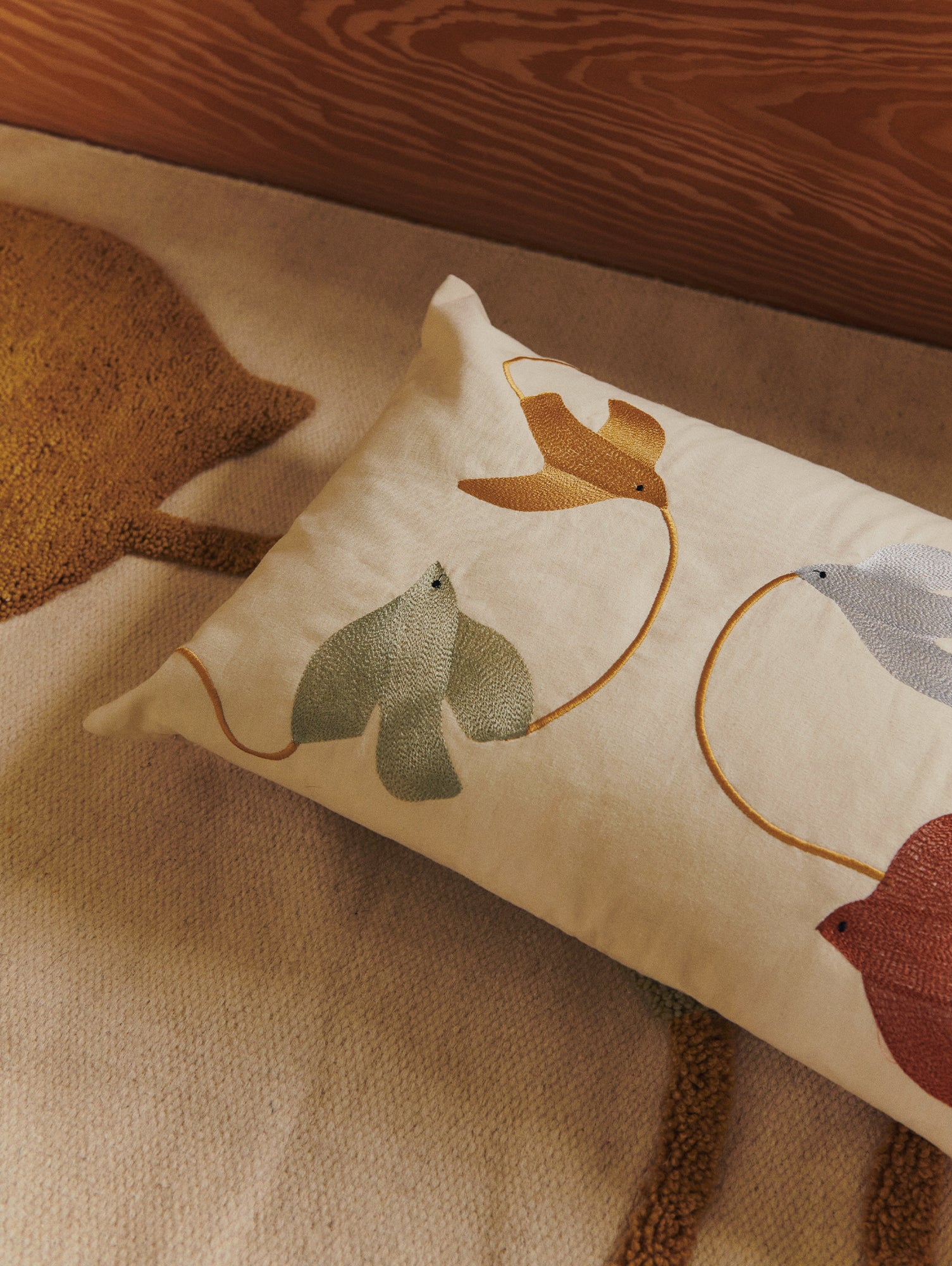 Swif Bird Wool Rug by Ferm Living