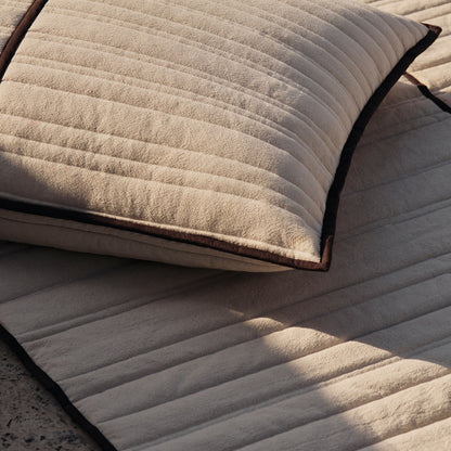 Vari Quilted Cushion - Rectangular by Ferm Living