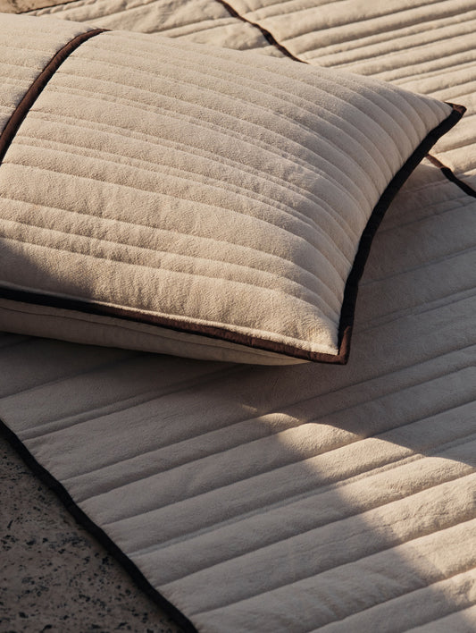 Vari Quilted Cushion - Rectangular by Ferm Living