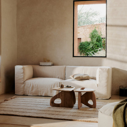 Catena Individual Sofa Modules by Ferm Living - Loose Drape (Natural)
