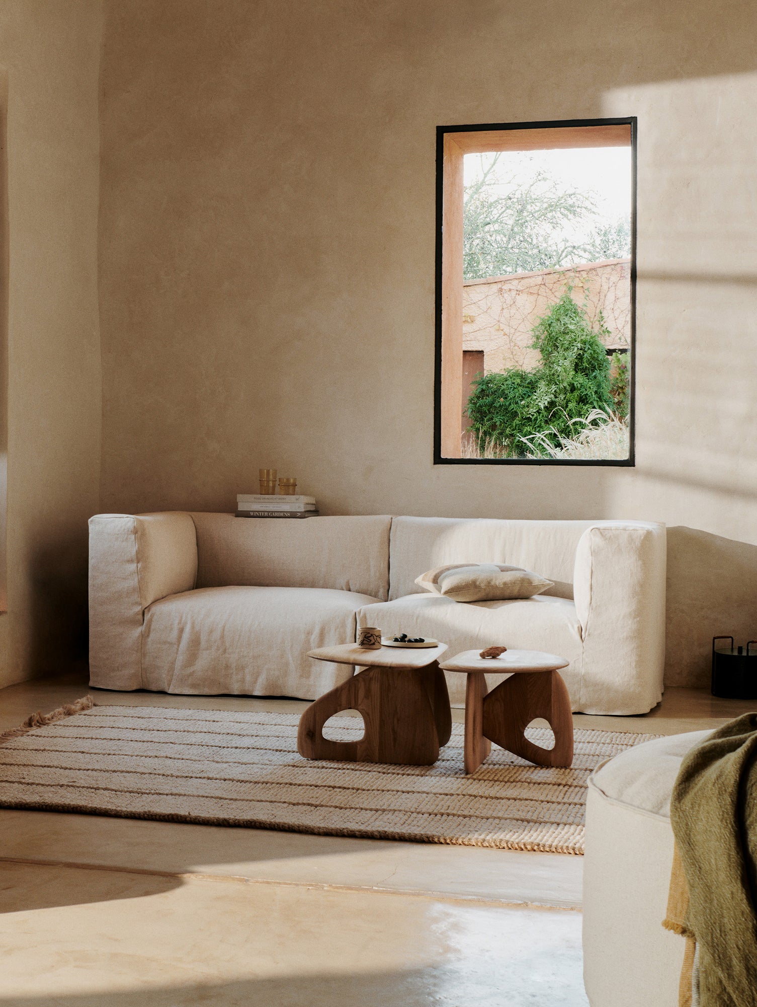 Catena Individual Sofa Modules by Ferm Living - Loose Drape (Natural)
