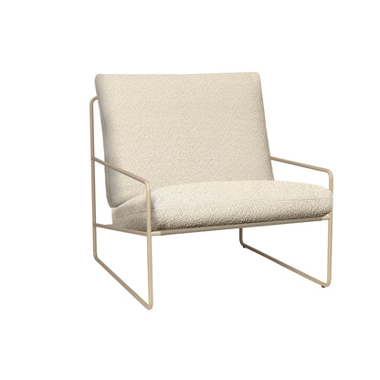 Desert 1-Seater Sofa by Ferm Living - Cashmere Frame / Pure Boucle