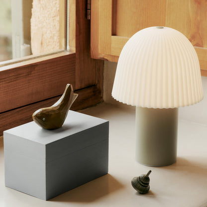 Frill Portable Lamp by Ferm Living - Cashmere