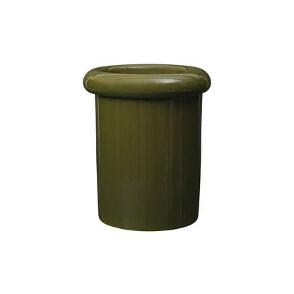 Rollo Pot by Ferm Living - Small / Moss Green