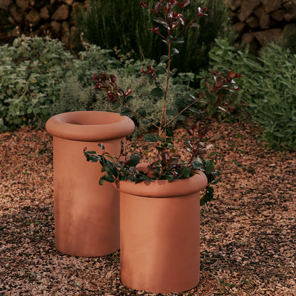 Rollo Pot by Ferm Living - Terracotta