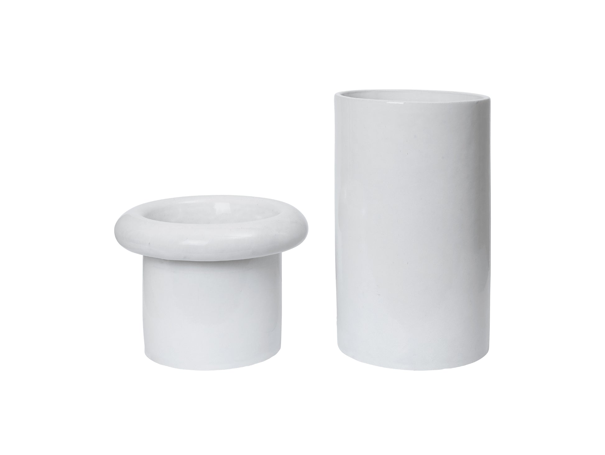 Rollo Pot by Ferm Living - Large / White
