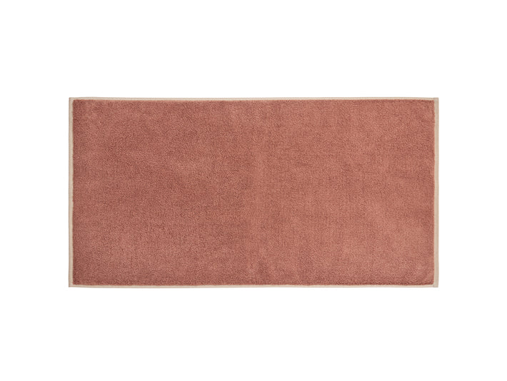 Ekko Bath Towel by Ferm Living - Mocha / Cashmere