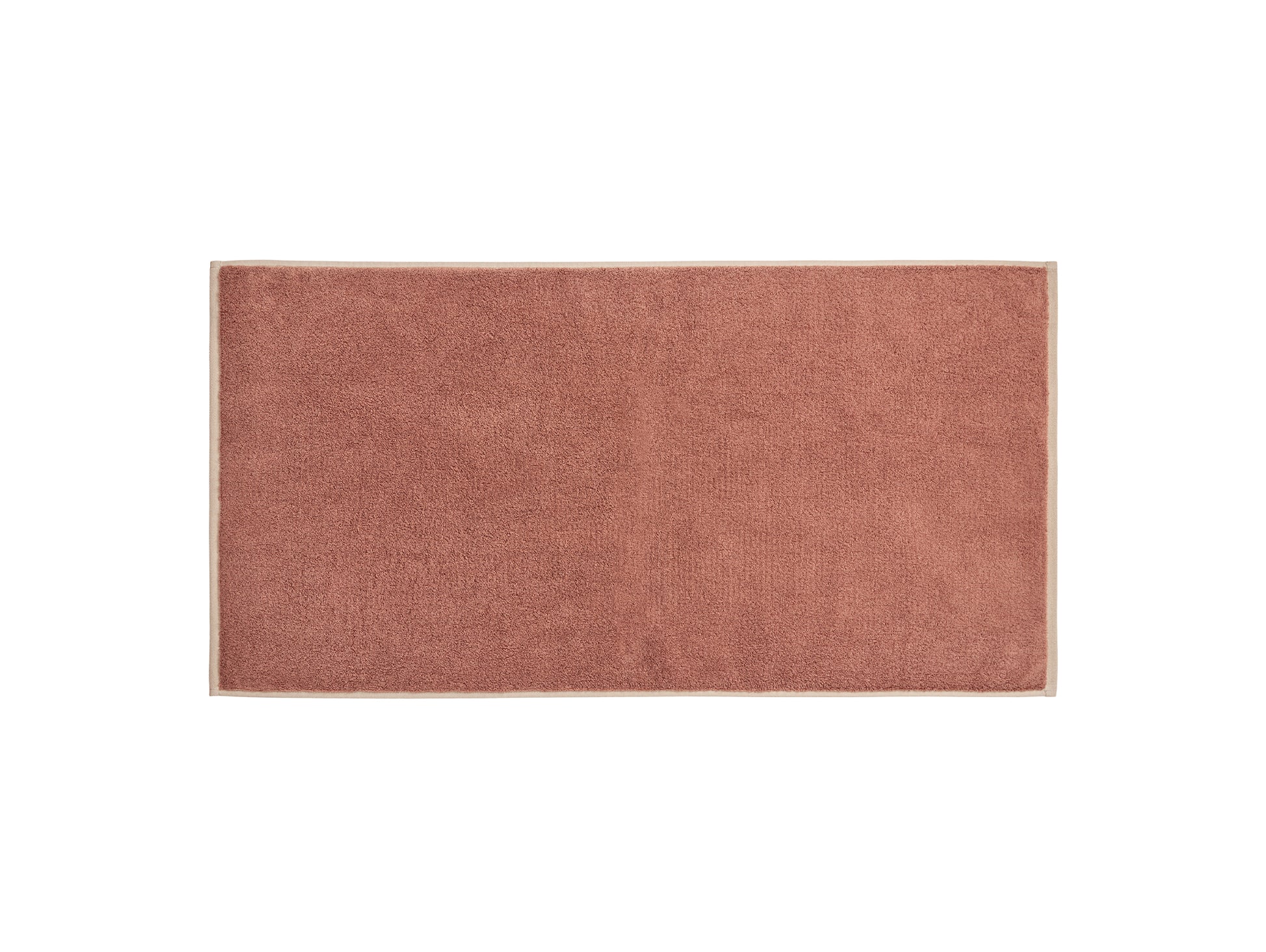 Ekko Hand Towel by Ferm Living - Mocha / Cashmere