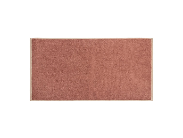Ekko Hand Towel by Ferm Living - Mocha / Cashmere