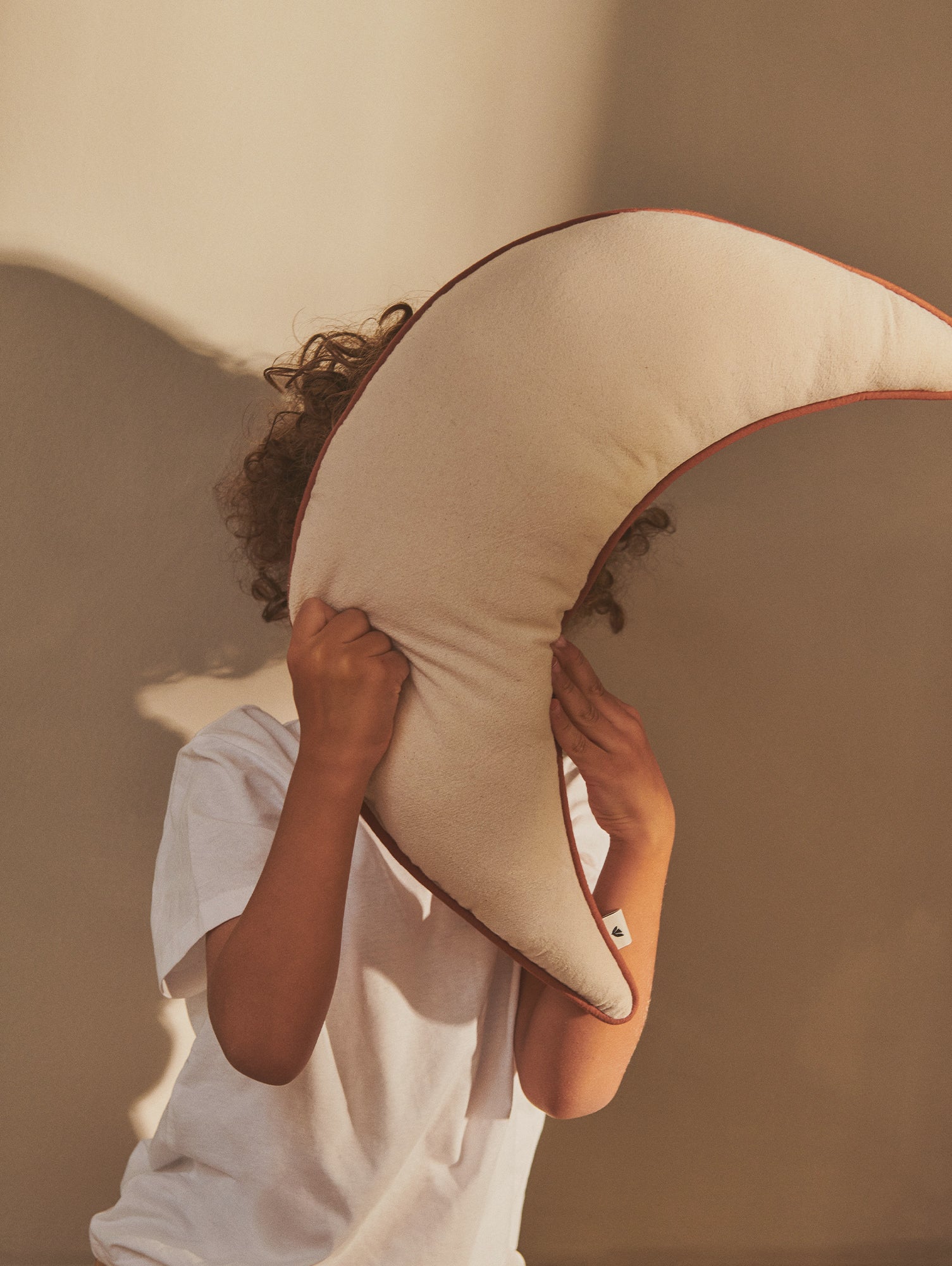 Moon Cushion by Ferm Living - Undyed