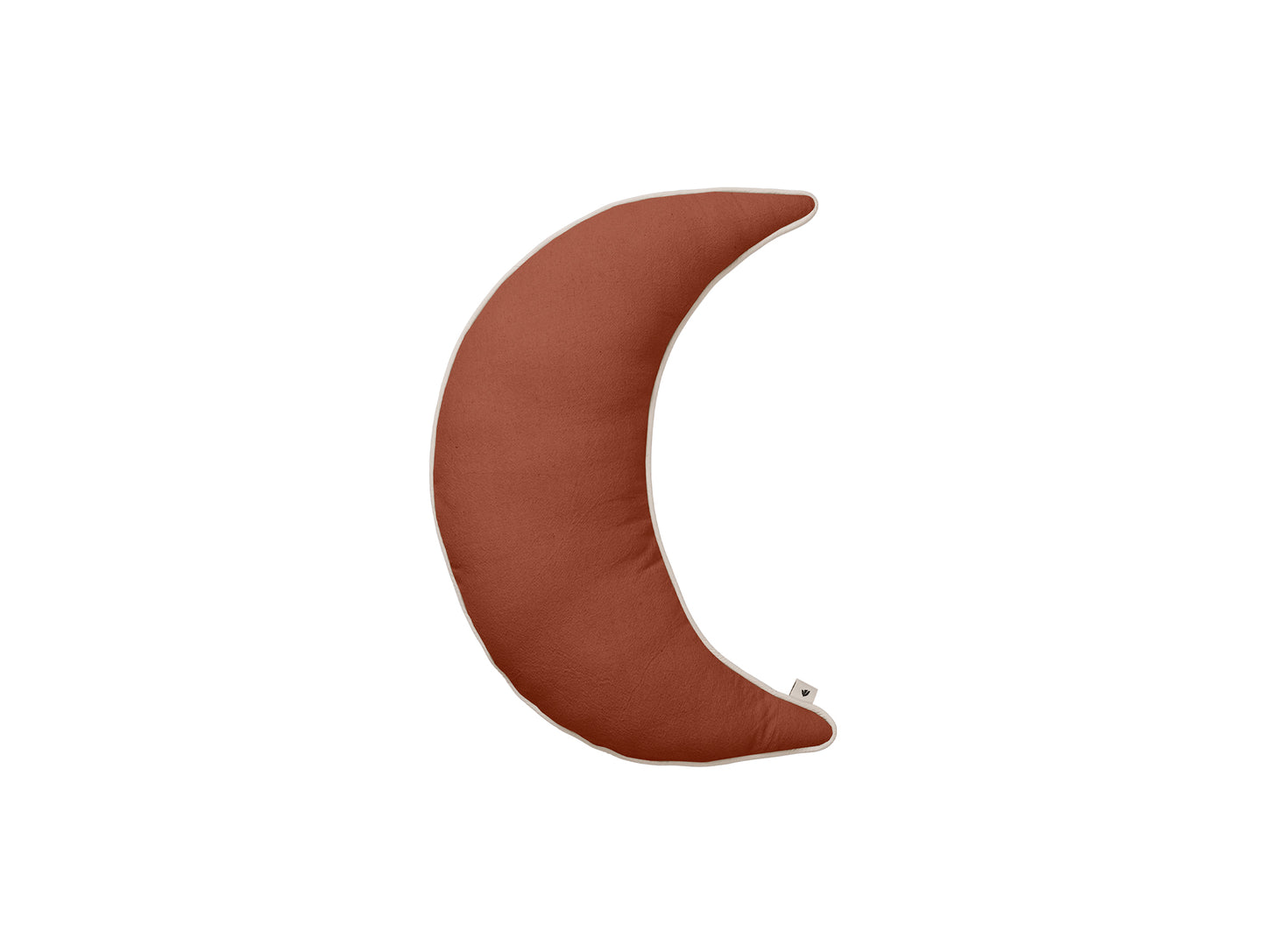 Moon Cushion by Ferm Living - Brown Clay