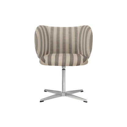 Rico Dining Chair - Swivel Base by Ferm Living - Louisiana Sand Off White