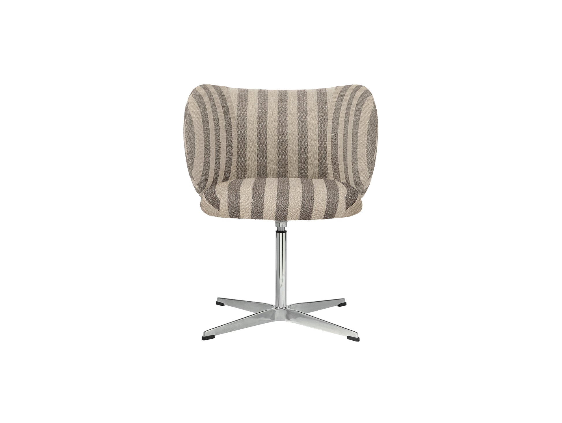 Rico Dining Chair - Swivel Base by Ferm Living - Louisiana Sand Off White