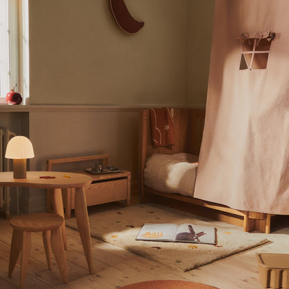 Moon Cushion by Ferm Living - Brown Clay