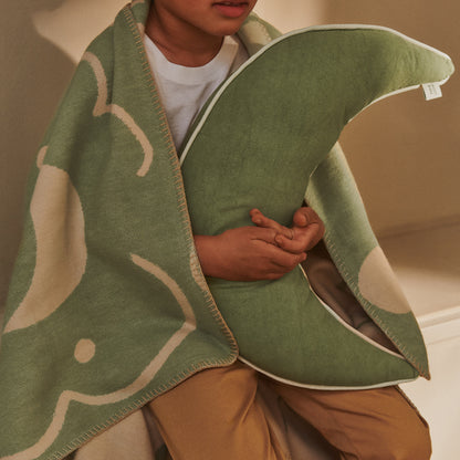Moon Cushion by Ferm Living - Tea Green