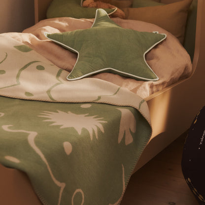 Star Cushion by Ferm Living - Tea Green