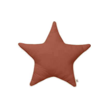 Star Cushion by Ferm Living - Brown Clay